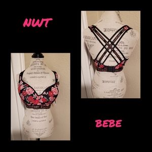 NWT "bebe" Sports Bra